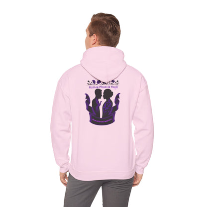 💜 Freedom Blooms in Purple – Domestic Violence Awareness Hoodie