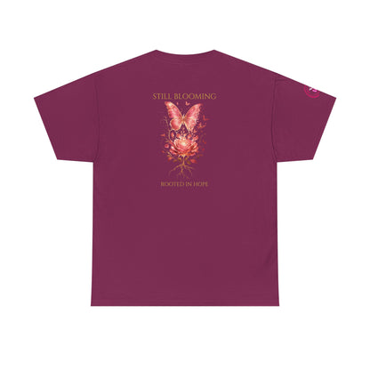 Still Blooming | IB Leaf Breast Cancer Awareness Tee