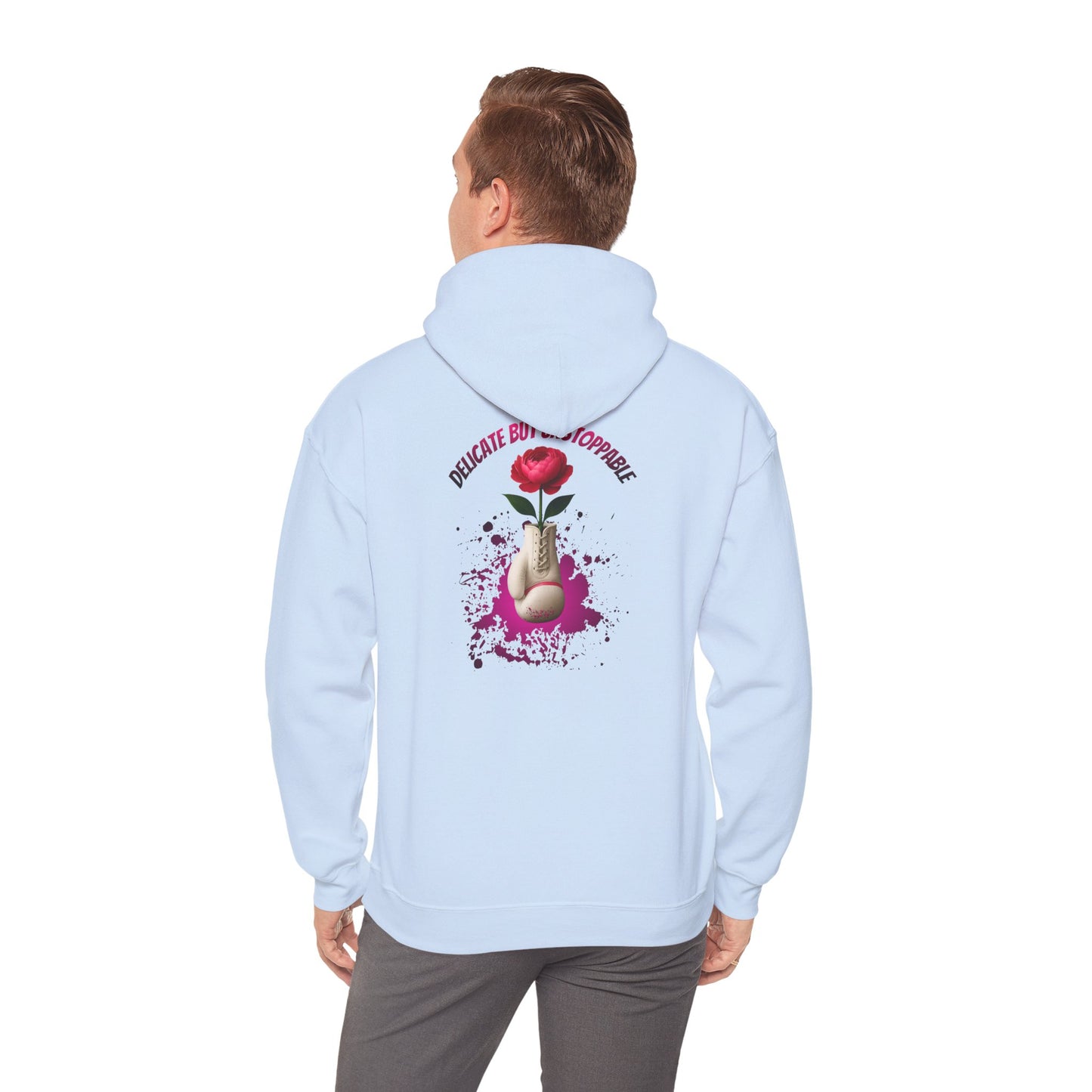 IB Leaf Fight in Bloom – Breast Cancer Awareness Hoodie