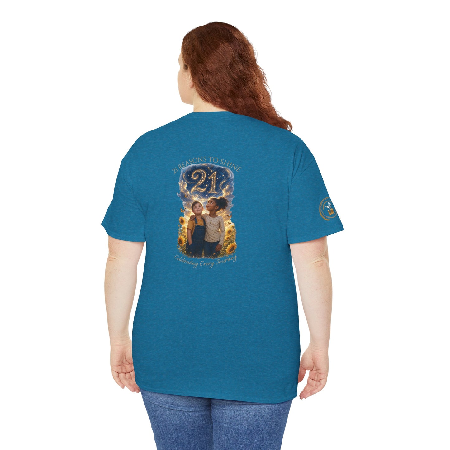 21 Reasons To Shine | IB Leaf Down Syndrome Awareness Tee