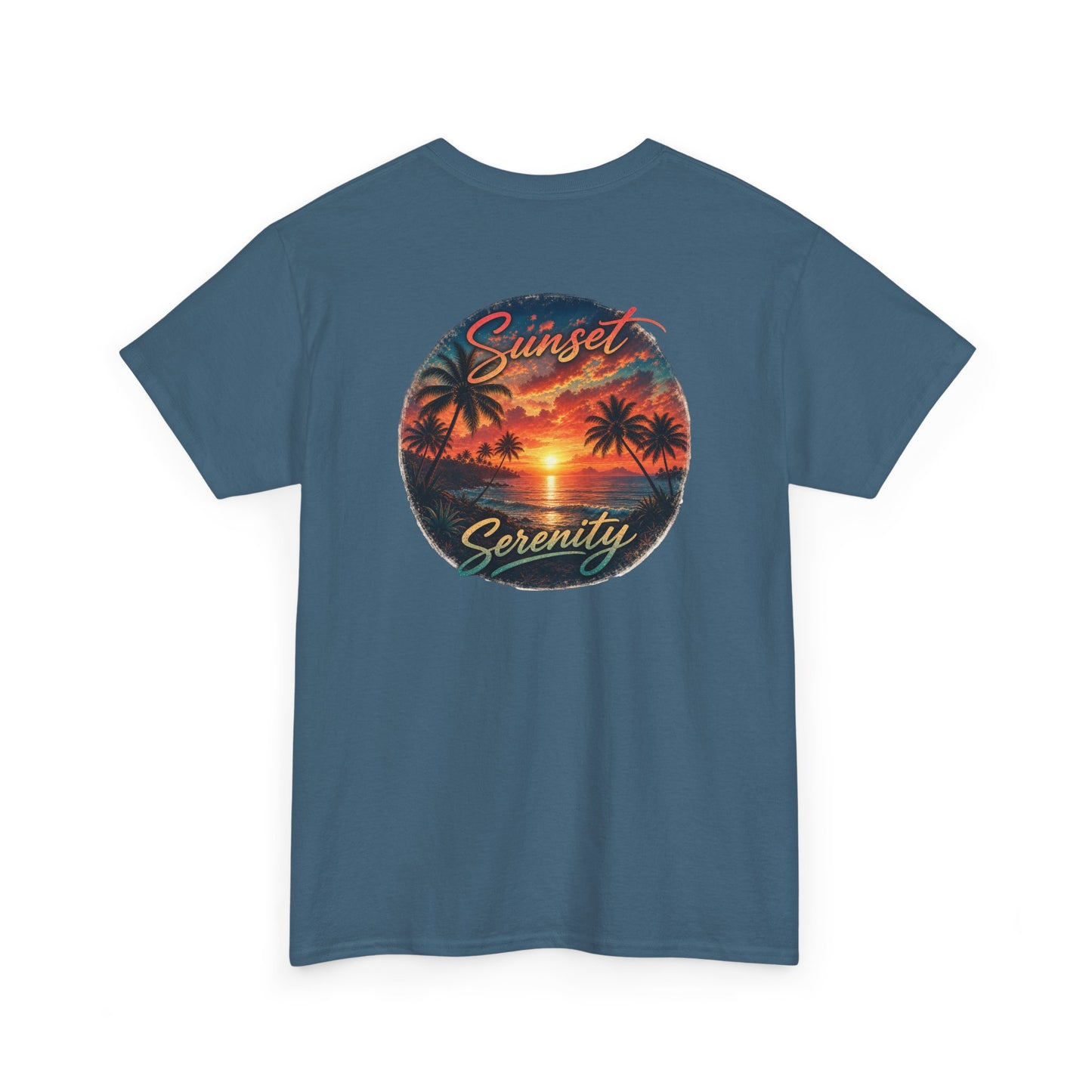 Sunset Serenity | Premium Coastal Art Tee