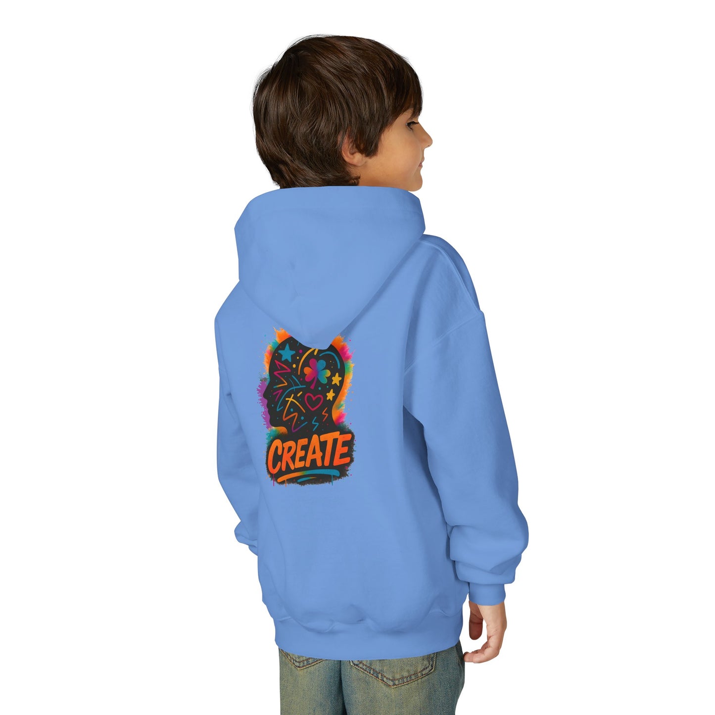 IB “Create” Kids Hoodie – Wear Your Imagination