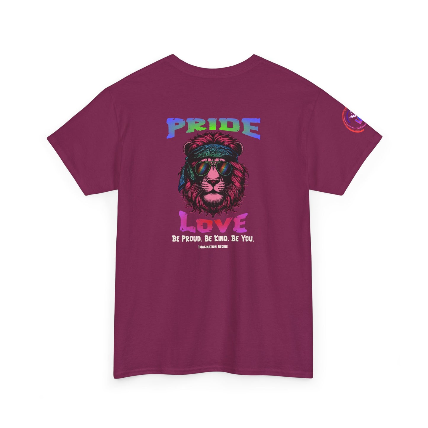 IB Leaf "Pride & Love" LGBTQ+ Awareness Tee | Love Loud. Live Proud.