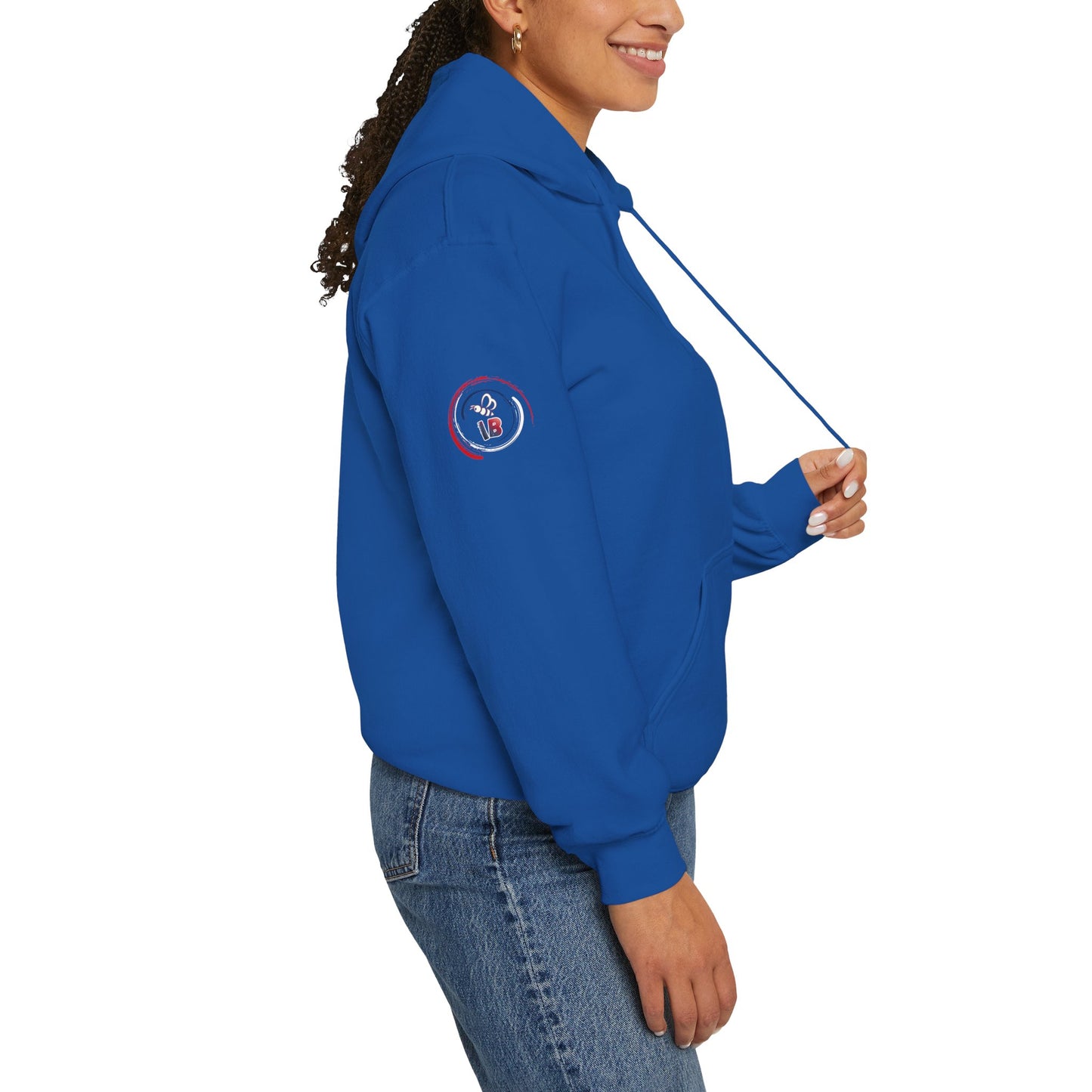 IB Leaf™ Freedom Has Footprints Veterans Tribute Hoodie | Built by Courage, Carried by Sacrifice
