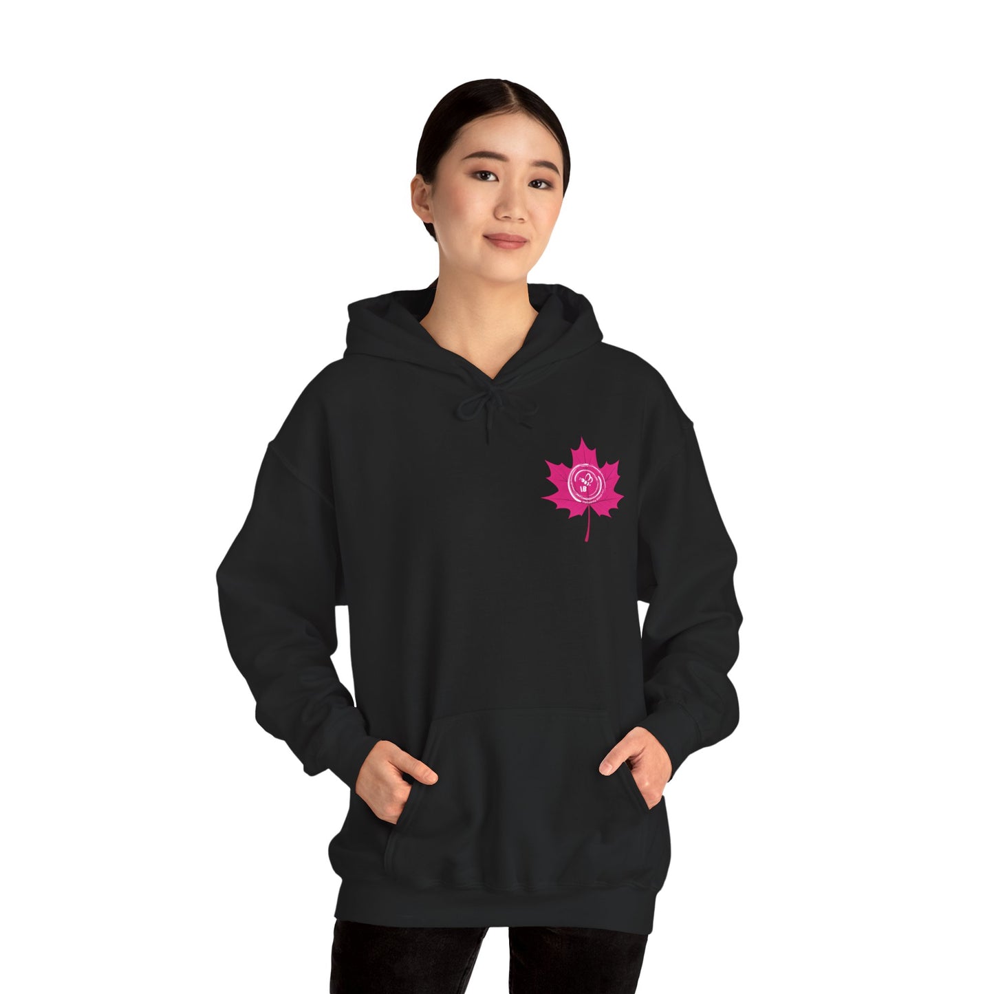 IB Leaf Fight in Bloom – Breast Cancer Awareness Hoodie