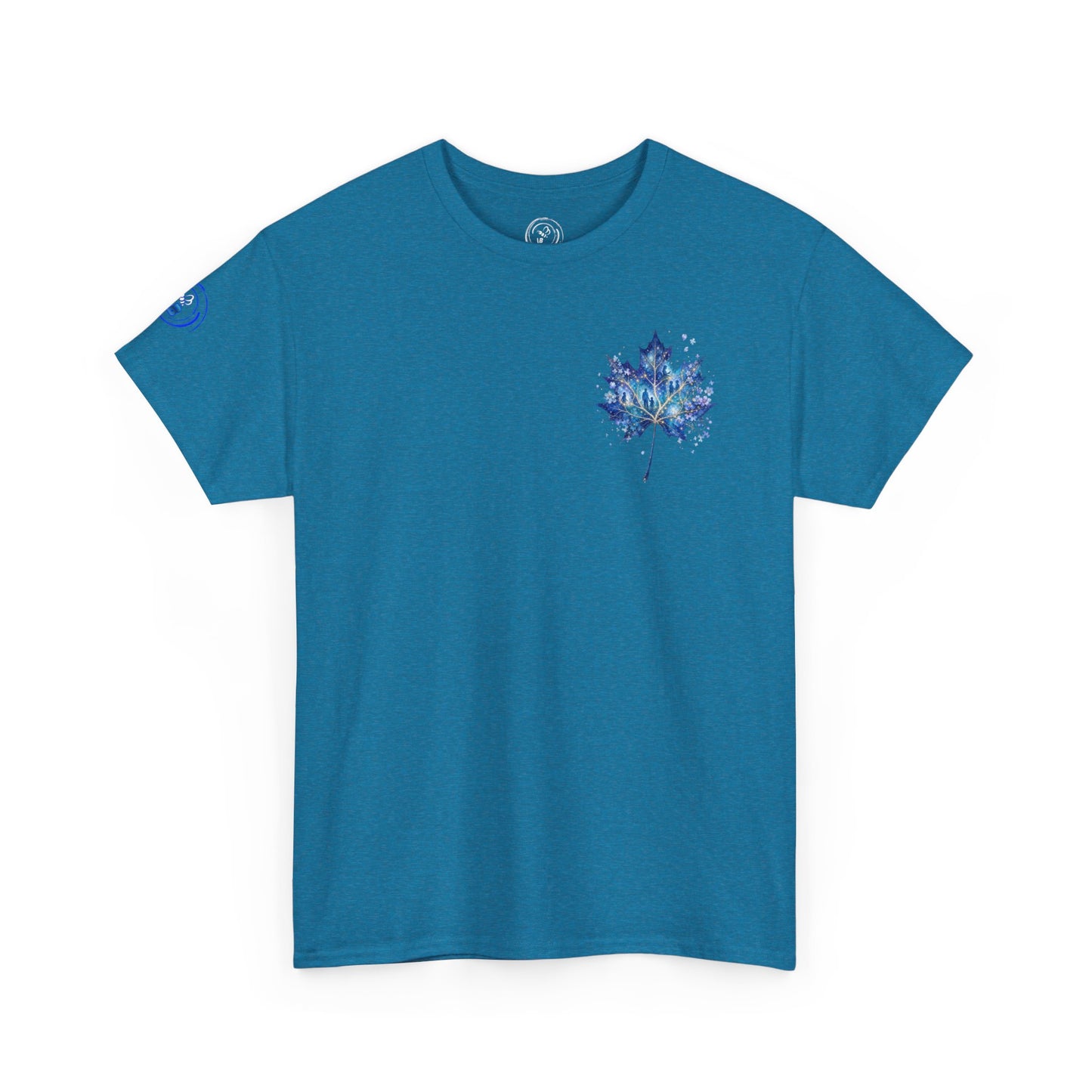 IB Leaf Blue Crew Autism Community Tee | Respect • Love • Inclusion