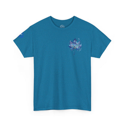IB Leaf Blue Crew Autism Community Tee | Respect • Love • Inclusion