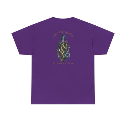 Growth Hurts. Bloom Anyway.™ Feminine Tee | The Path Forward Edition