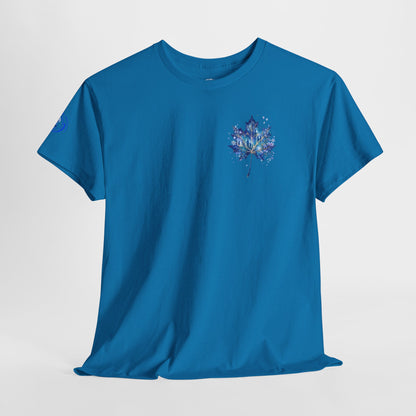 IB Leaf Blue Crew Autism Community Tee | Respect • Love • Inclusion