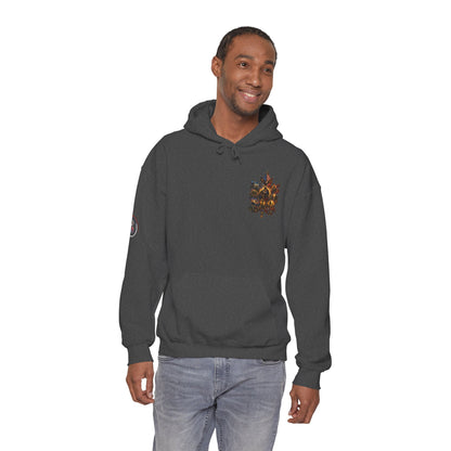 IB Leaf™ Freedom Has Footprints Veterans Tribute Hoodie | Built by Courage, Carried by Sacrifice