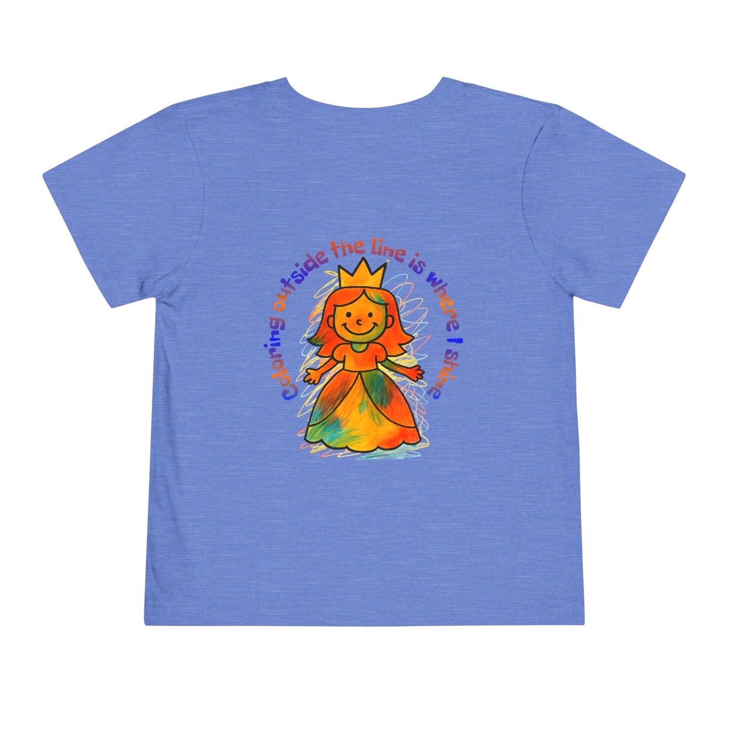 IB Coloring Outside the Lines Is Where I Shine – Toddlers Tee