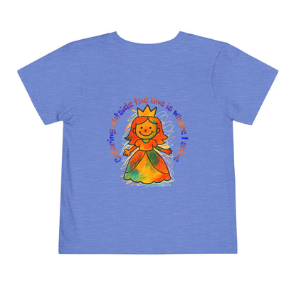IB Coloring Outside the Lines Is Where I Shine – Toddlers Tee