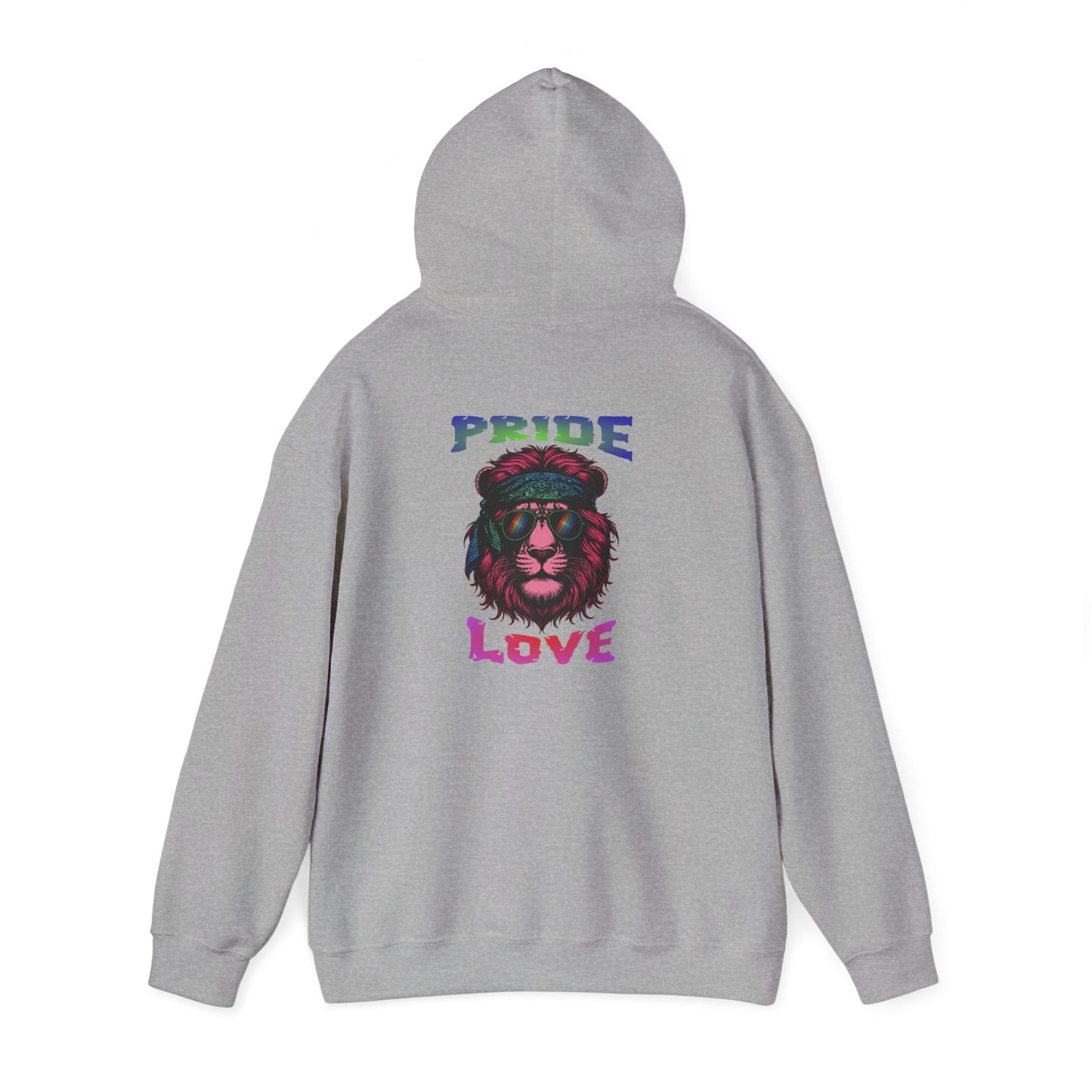 IB Leaf Pride & Love Lion LGTBQ Awareness Hoodie – Loud, Proud, and Fierce