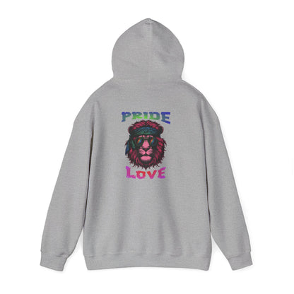 IB Leaf Pride & Love Lion LGTBQ Awareness Hoodie – Loud, Proud, and Fierce