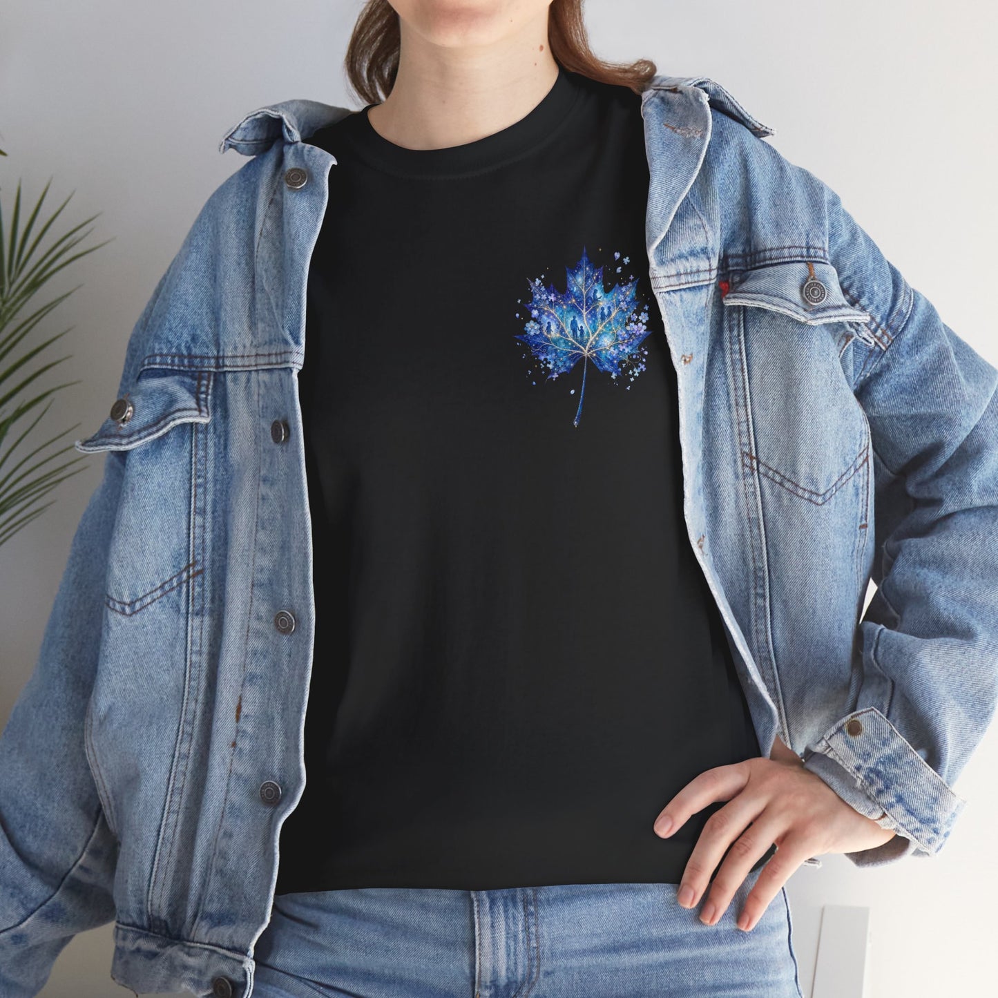 IB Leaf Blue Crew Autism Community Tee | Respect • Love • Inclusion