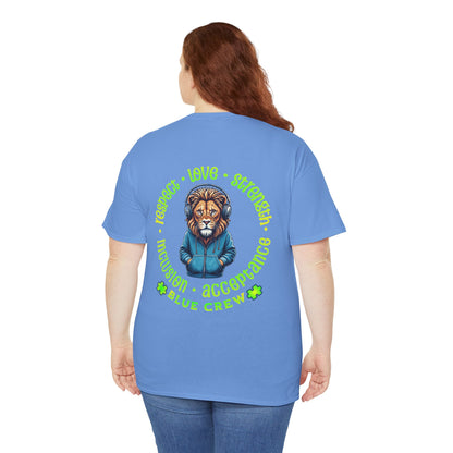 IB Leaf "Blue Crew" Autism Awareness Tee – Roar with Respect, Lead with Love