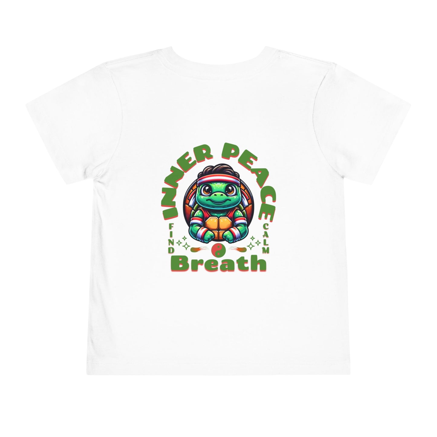 IB “Inner Peace Turtle” Toddler Tee – Calm Is a Superpower