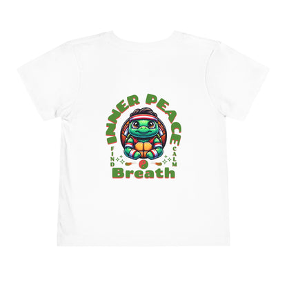 IB “Inner Peace Turtle” Toddler Tee – Calm Is a Superpower