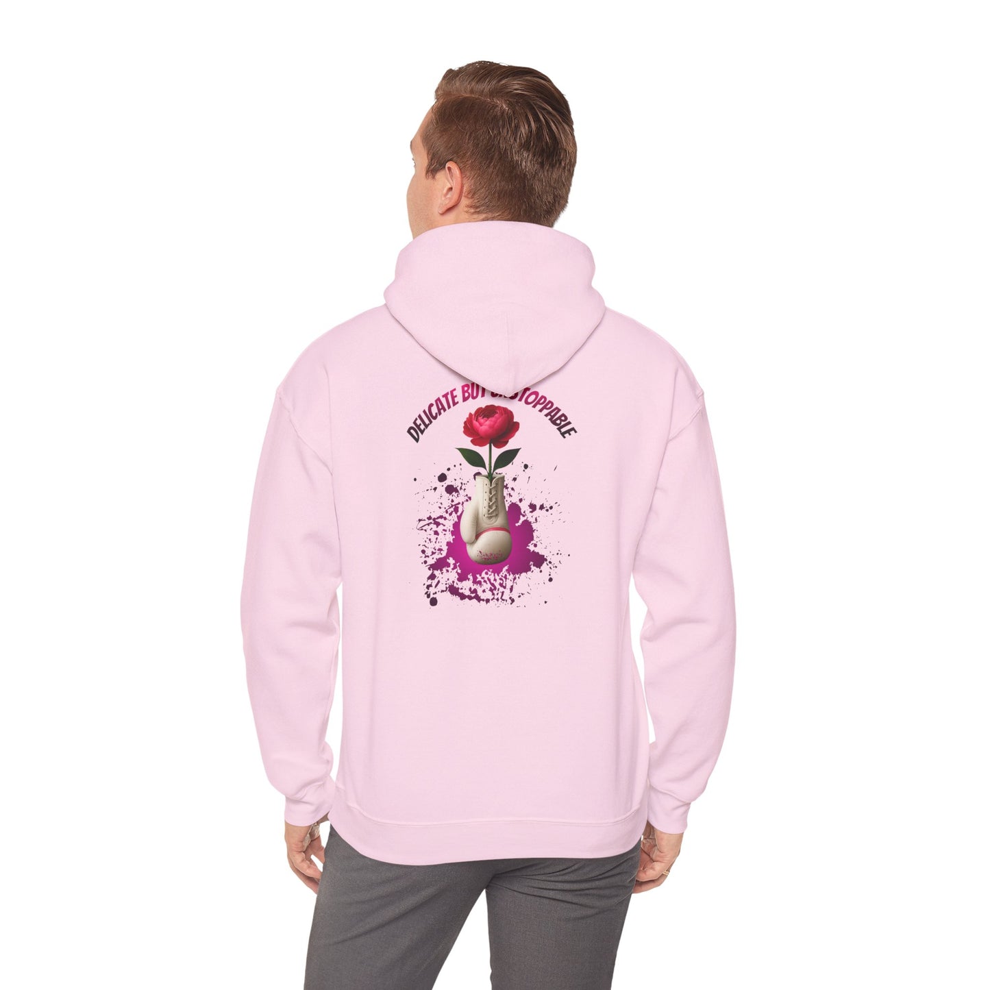 IB Leaf Fight in Bloom – Breast Cancer Awareness Hoodie