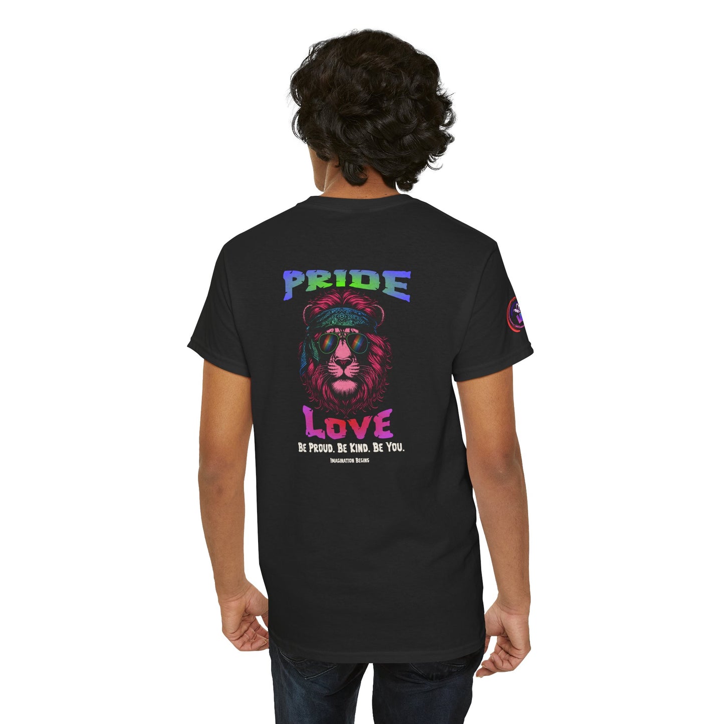 IB Leaf "Pride & Love" LGBTQ+ Awareness Tee | Love Loud. Live Proud.