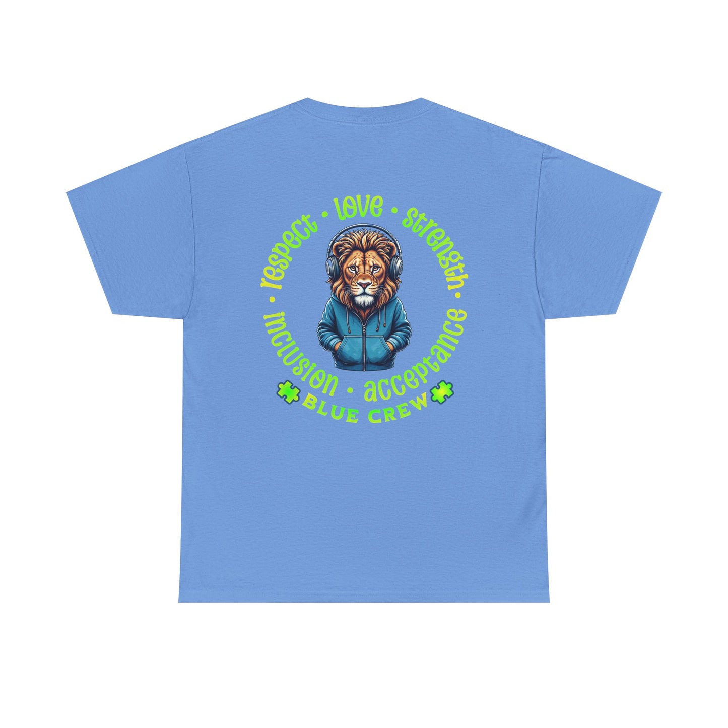 IB Leaf "Blue Crew" Autism Awareness Tee – Roar with Respect, Lead with Love