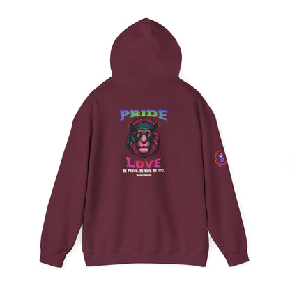 IB Leaf "Pride & Love" LGBTQ+ Awareness Hoodie | Love Loud. Live Proud.
