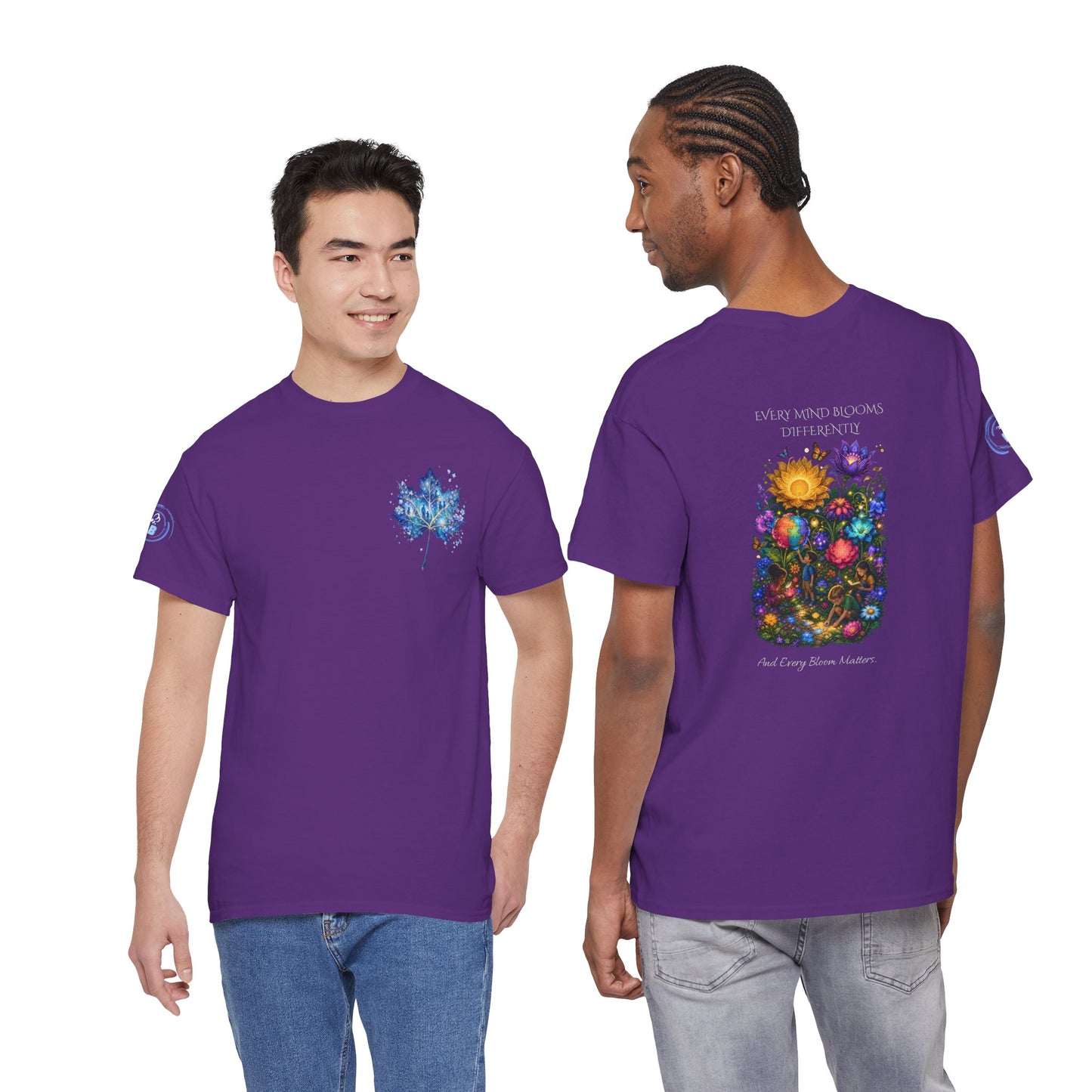 Every Mind Blooms Differently | Autism Awareness Collection | IB Leaf