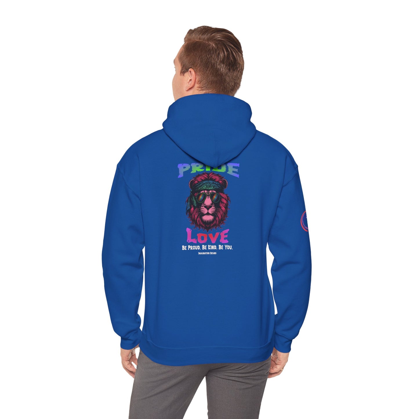 IB Leaf "Pride & Love" LGBTQ+ Awareness Hoodie | Love Loud. Live Proud.
