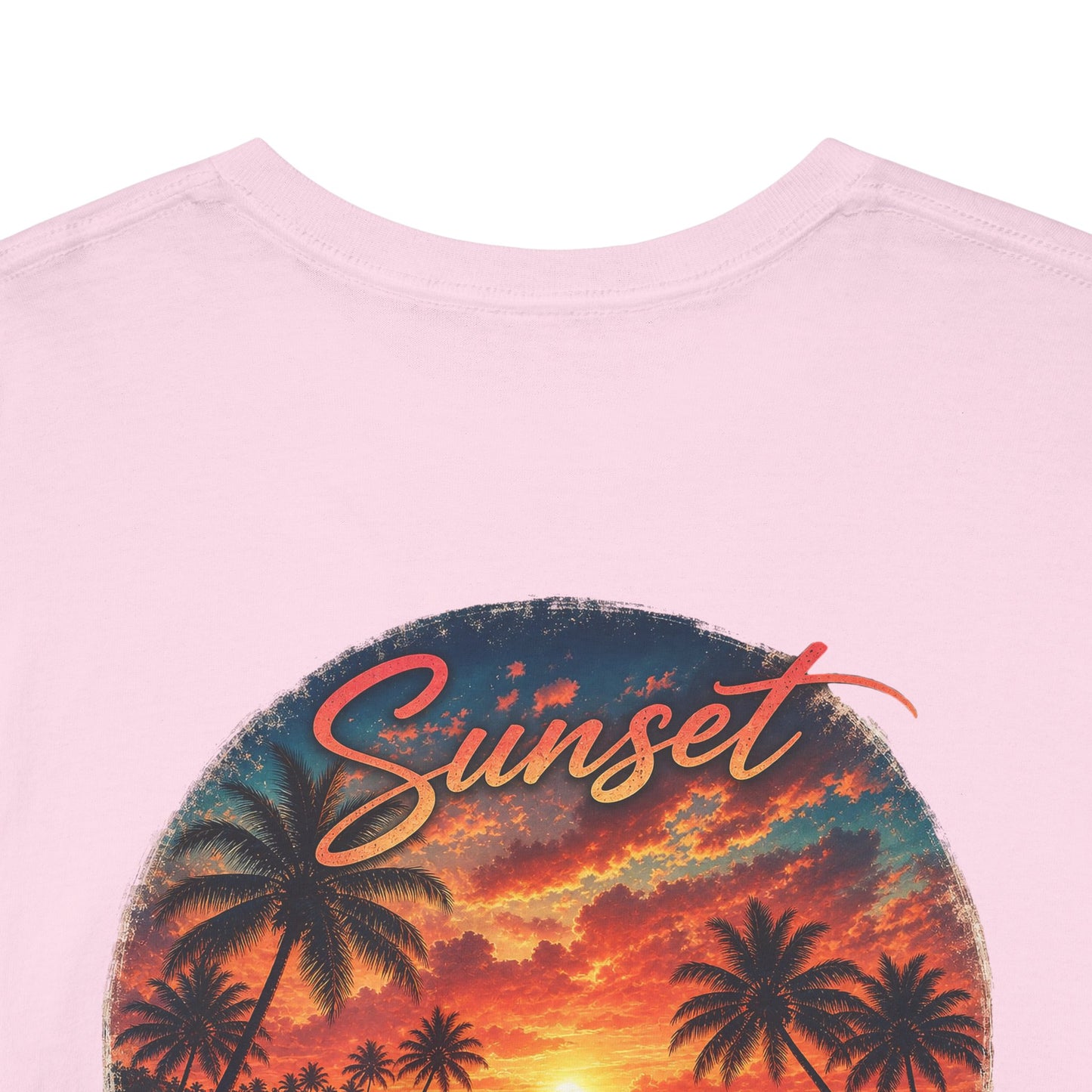 Sunset Serenity | Premium Coastal Art Tee