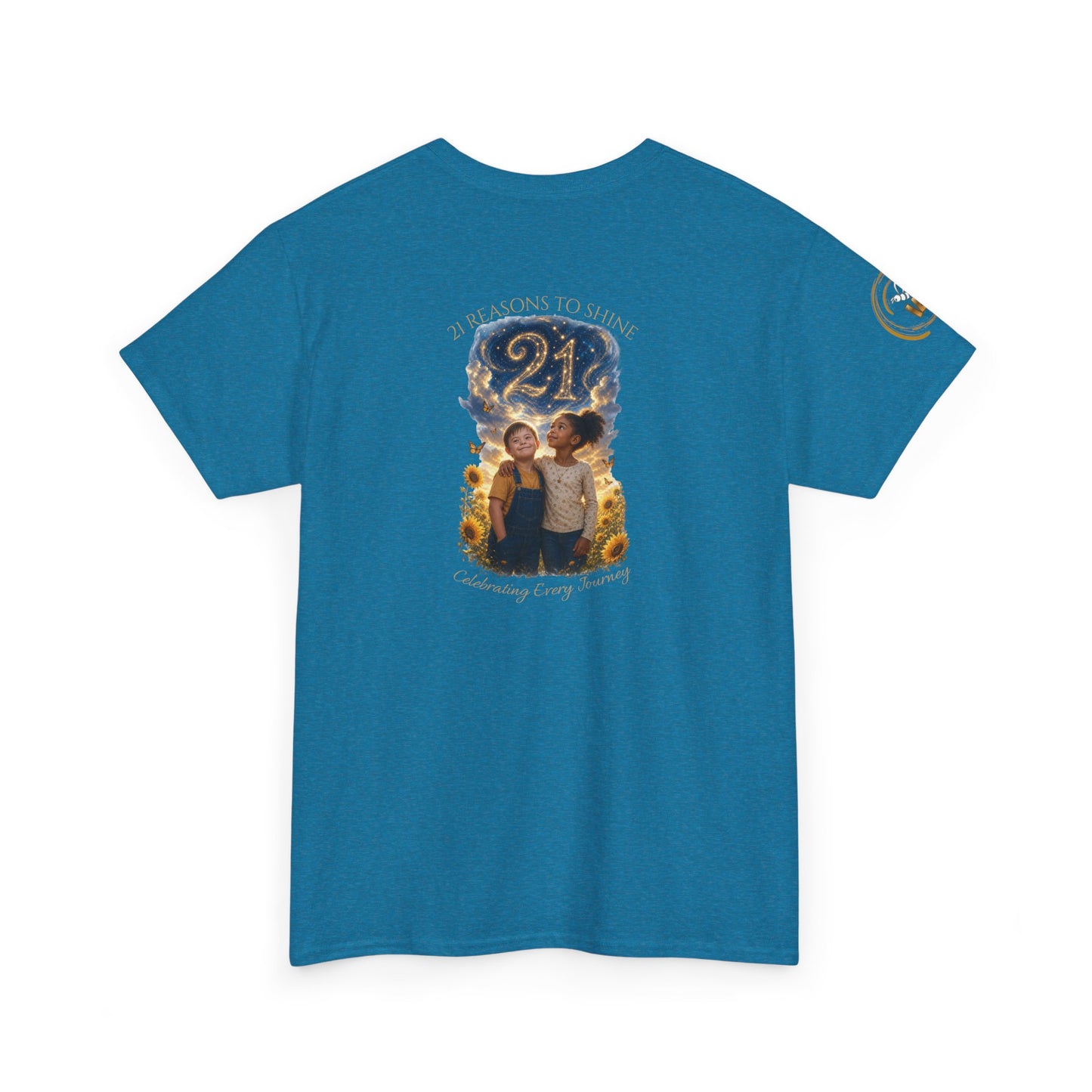 21 Reasons To Shine | IB Leaf Down Syndrome Awareness Tee