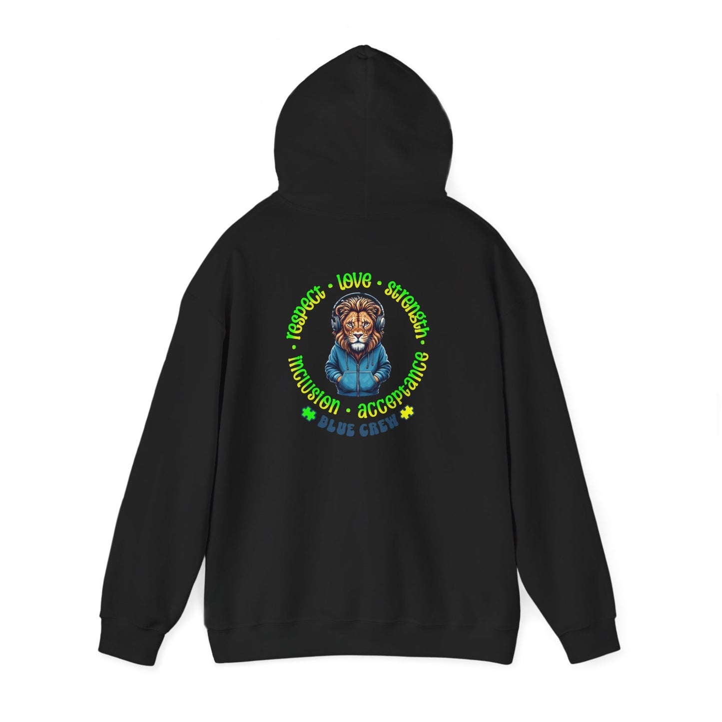IB Leaf "Blue Crew" Autism Awareness Hoodie – Roar with Respect, Lead with Love