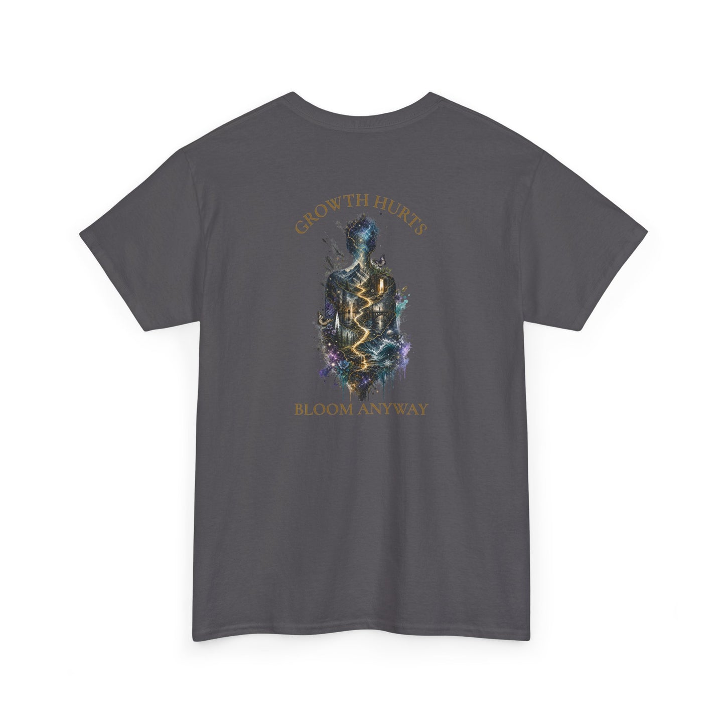 Growth Hurts. Bloom Anyway.™ Feminine Tee | The Path Forward Edition