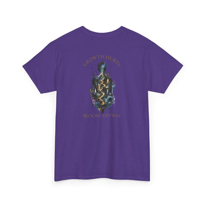 Growth Hurts. Bloom Anyway.™ Feminine Tee | The Path Forward Edition
