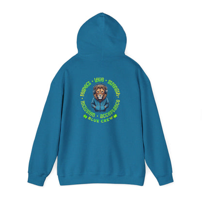 IB Leaf "Blue Crew" Autism Awareness Hoodie – Roar with Respect, Lead with Love