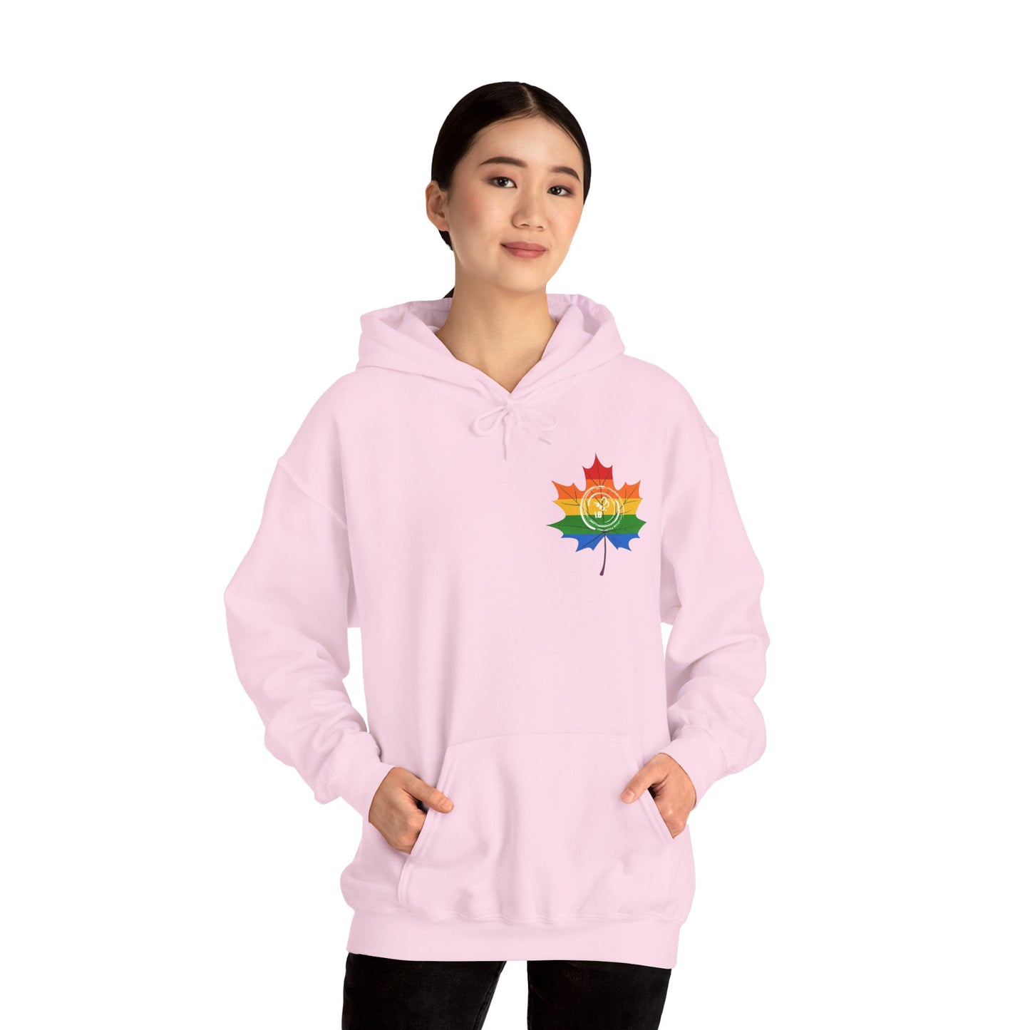 IB Leaf Pride & Love Lion LGTBQ Awareness Hoodie – Loud, Proud, and Fierce