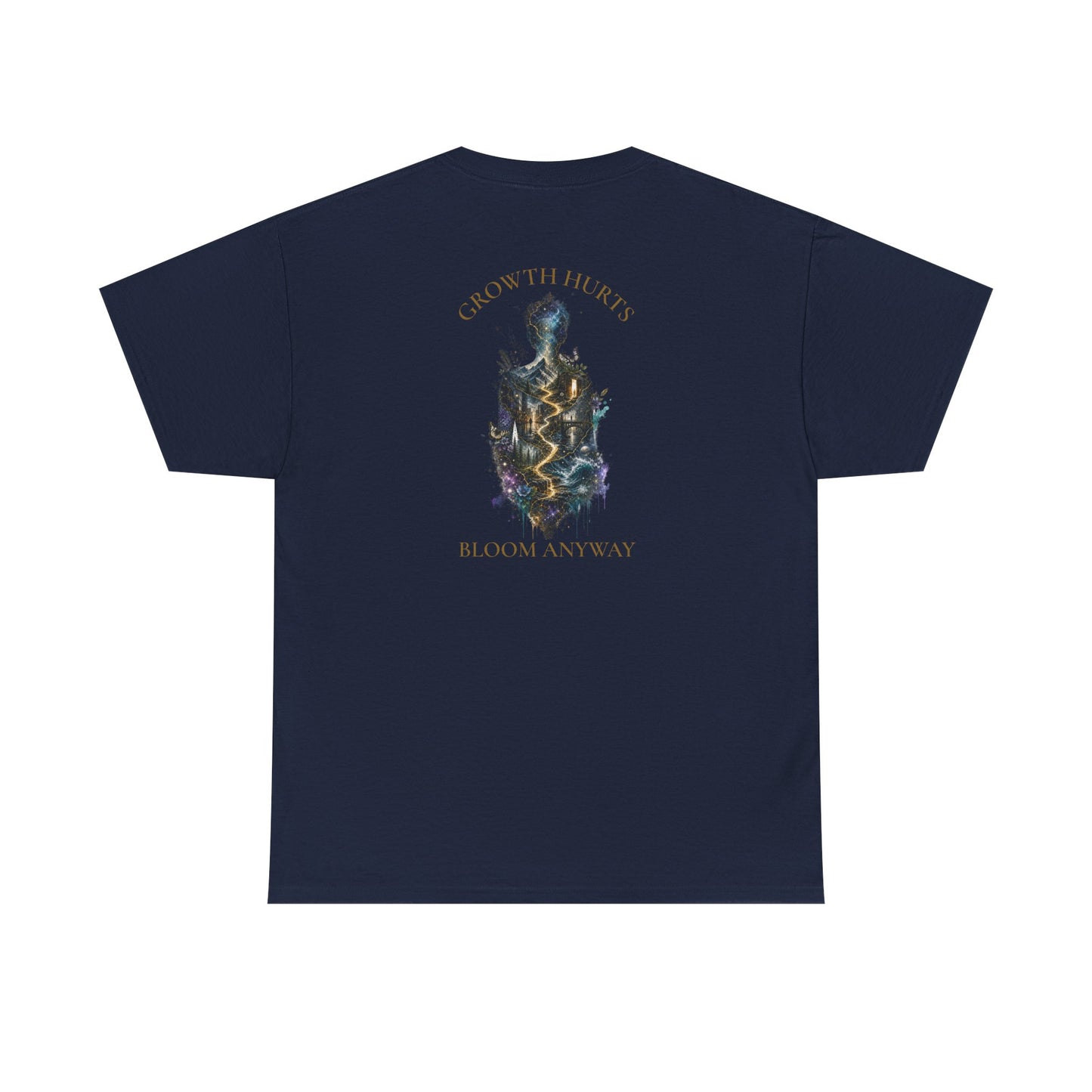 Growth Hurts. Bloom Anyway.™ Feminine Tee | The Path Forward Edition