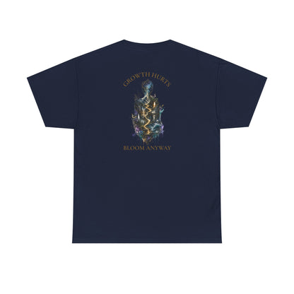 Growth Hurts. Bloom Anyway.™ Feminine Tee | The Path Forward Edition