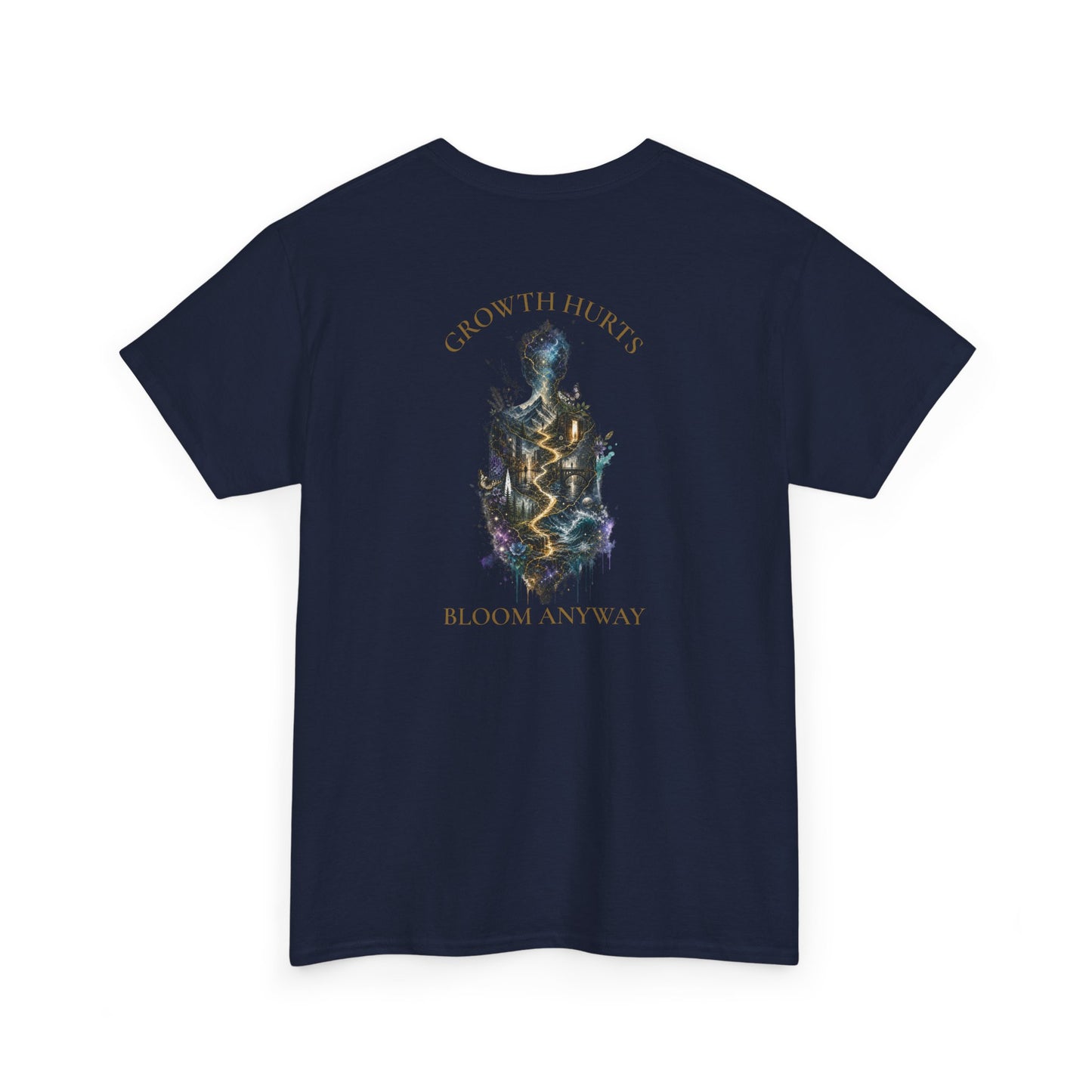 Growth Hurts. Bloom Anyway.™ Feminine Tee | The Path Forward Edition