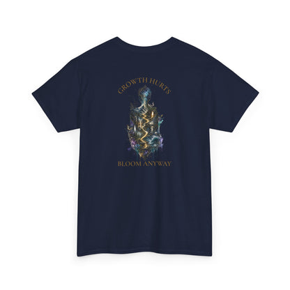 Growth Hurts. Bloom Anyway.™ Feminine Tee | The Path Forward Edition