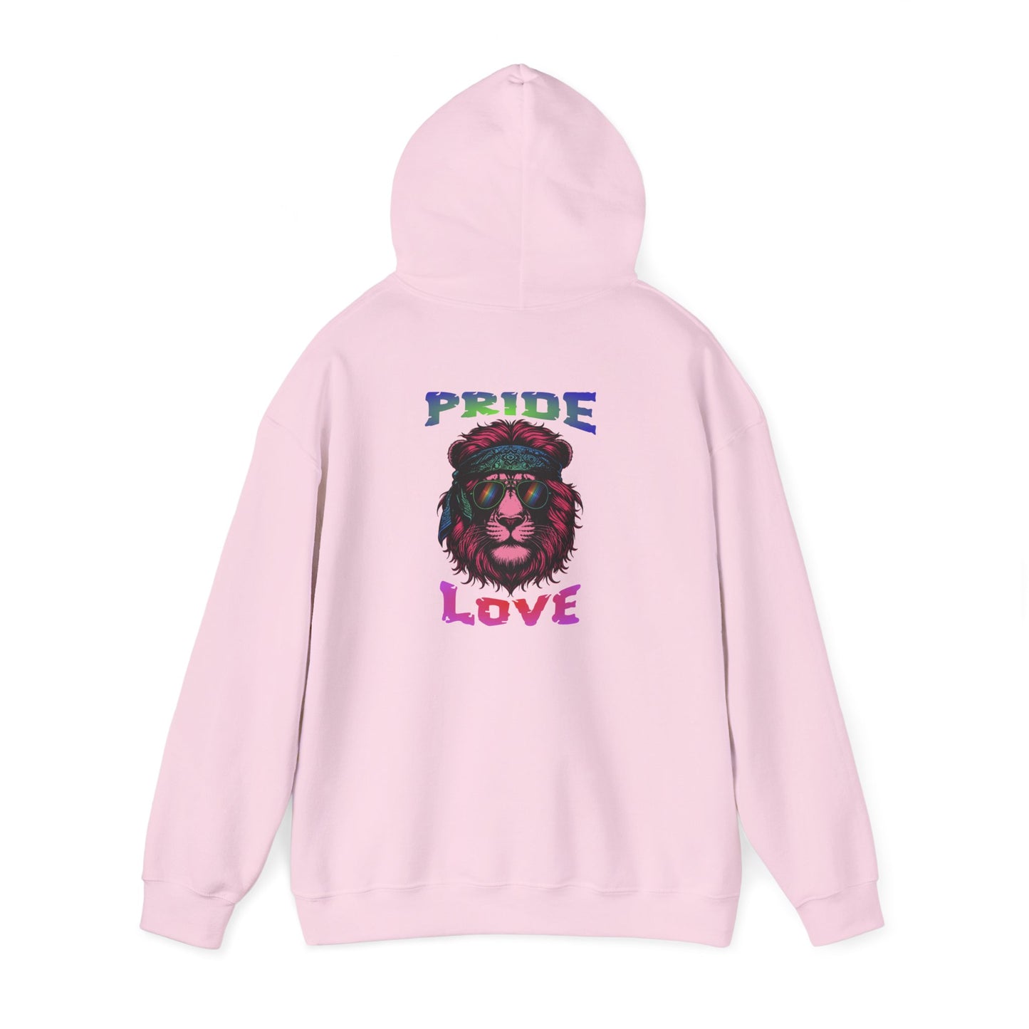 IB Leaf Pride & Love Lion LGTBQ Awareness Hoodie – Loud, Proud, and Fierce