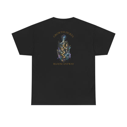 Growth Hurts. Bloom Anyway.™ Feminine Tee | The Path Forward Edition