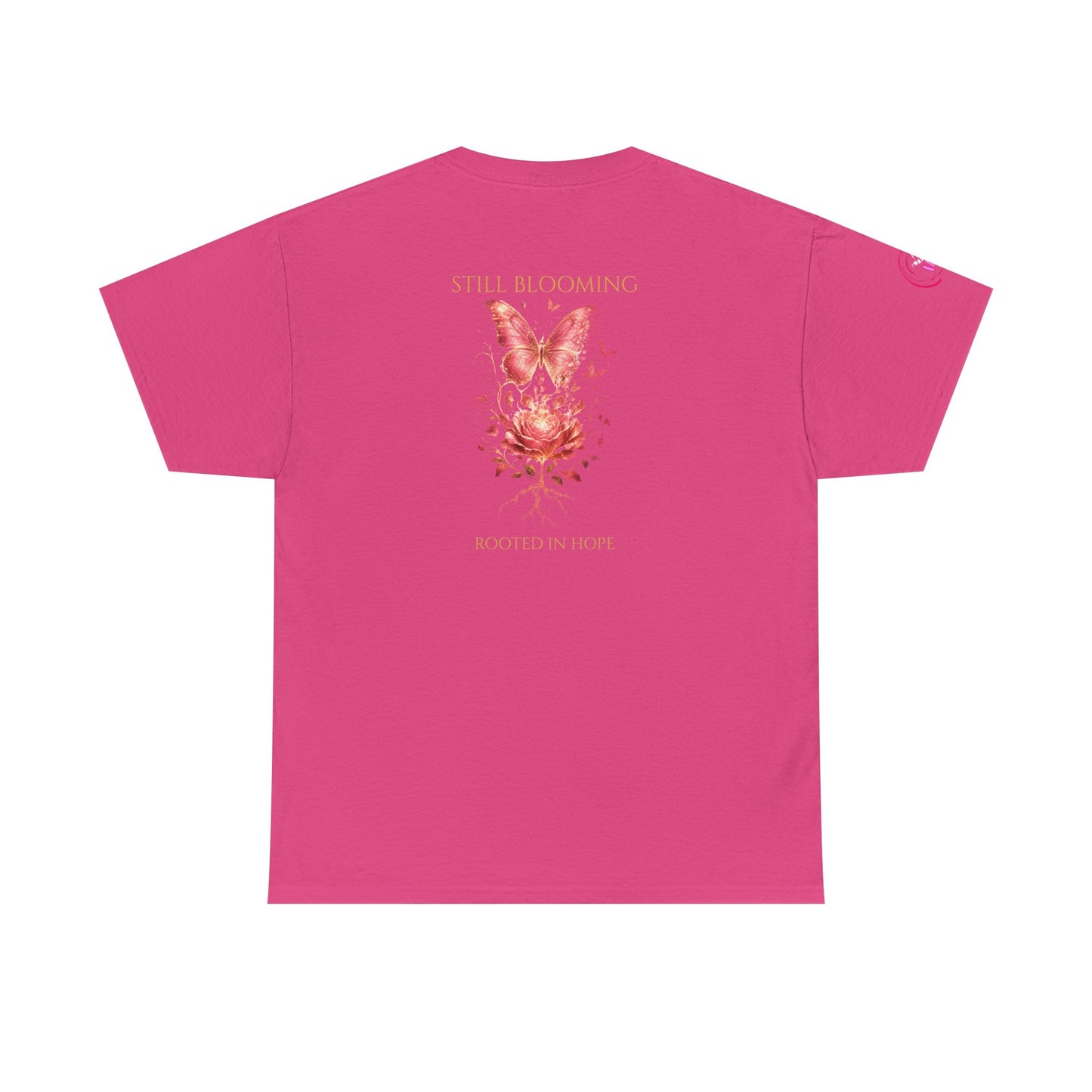 Still Blooming | IB Leaf Breast Cancer Awareness Tee