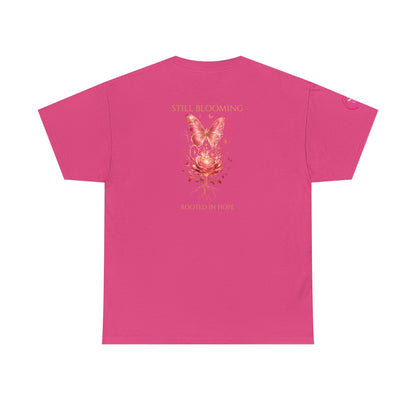 Still Blooming | IB Leaf Breast Cancer Awareness Tee