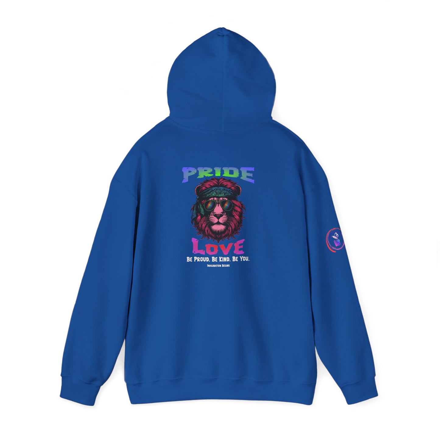 IB Leaf "Pride & Love" LGBTQ+ Awareness Hoodie | Love Loud. Live Proud.