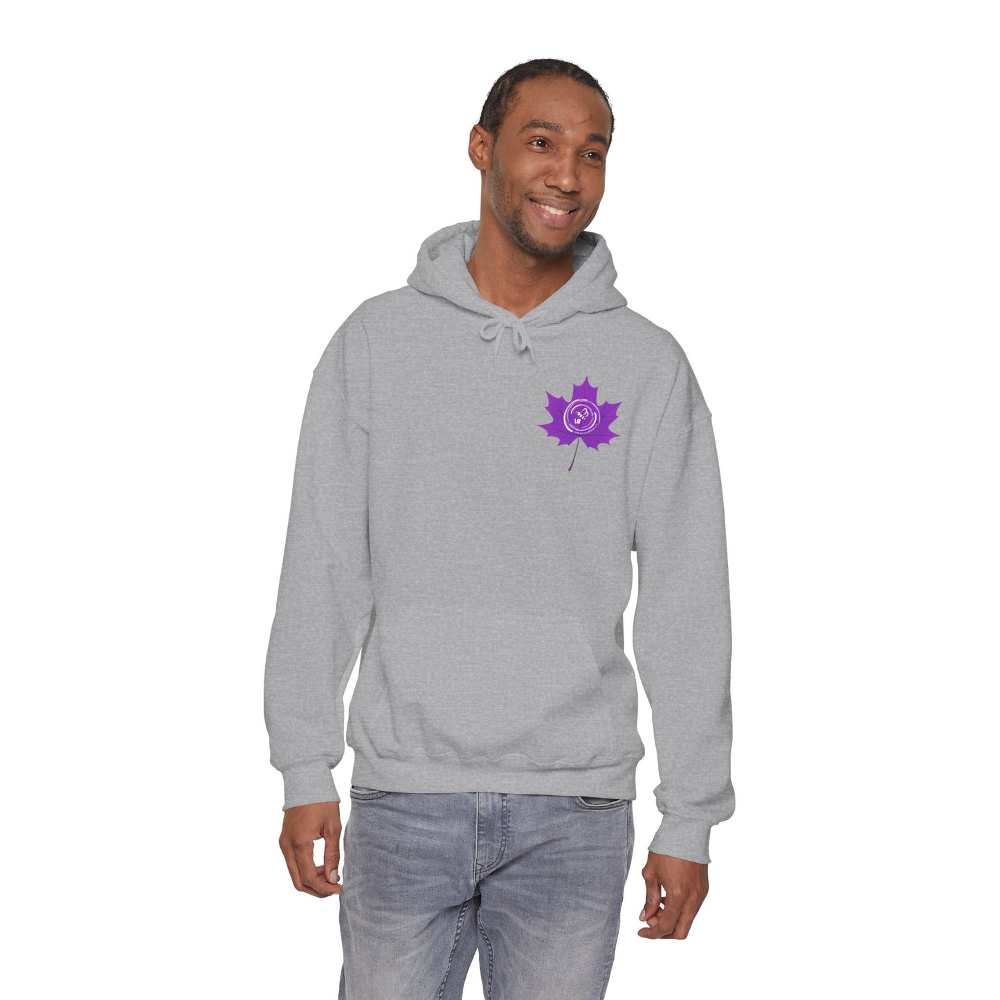 💜 Freedom Blooms in Purple – Domestic Violence Awareness Hoodie