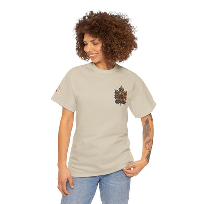 IB Leaf™ Freedom Has Footprints Veterans Tribute Tee | Built by Courage, Carried by Sacrifice