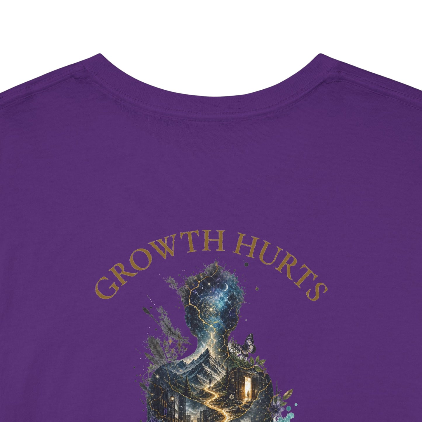 Growth Hurts. Bloom Anyway.™ Feminine Tee | The Path Forward Edition