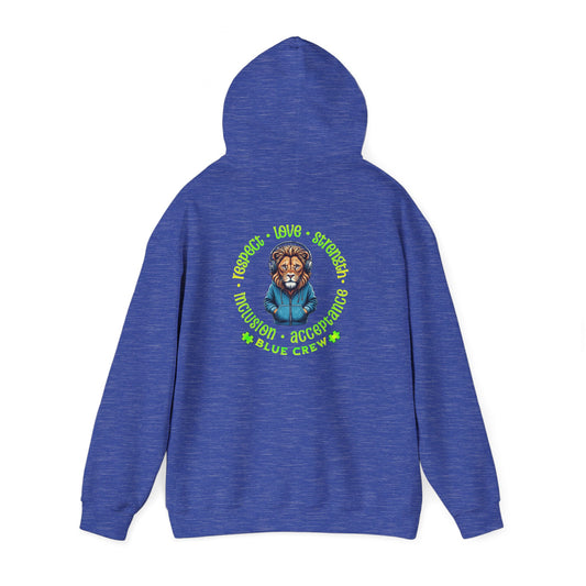 IB Leaf "Blue Crew" Autism Awareness Hoodie – Roar with Respect, Lead with Love