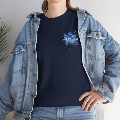 IB Leaf Blue Crew Autism Community Tee | Respect • Love • Inclusion