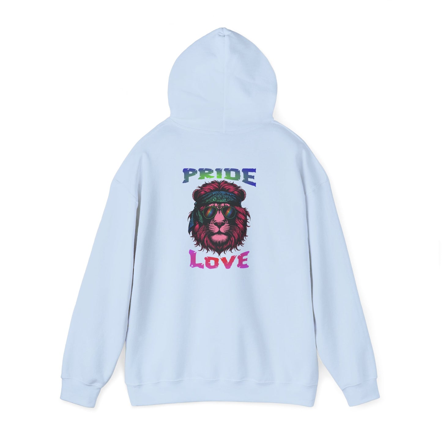 IB Leaf Pride & Love Lion LGTBQ Awareness Hoodie – Loud, Proud, and Fierce